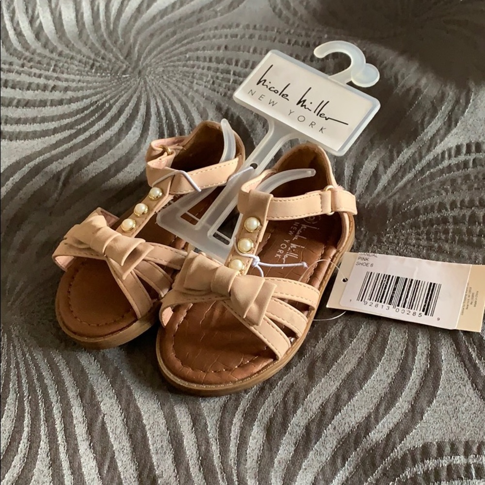 Nicole Miller Toddler Girls Sandals